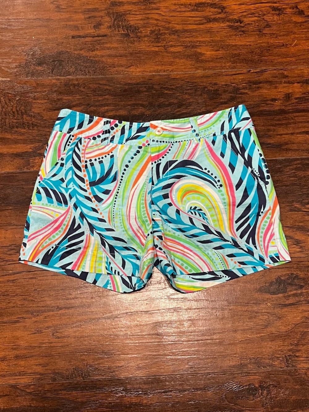 NWOT Lilly Pulitzer Callahan Shorts Women's 0 (30 Waist) Tropical Print 27838W
